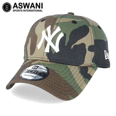 New Era New York Yankees MLB 9Forty 940 Adjustable Camo Baseball Cap