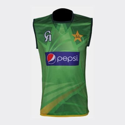 Pakistan Cricket Sleeveless Training Vest