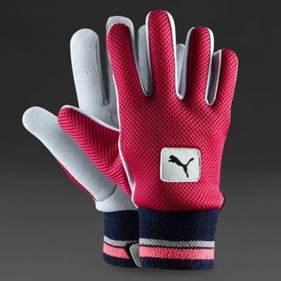 Puma Cotton Padded Wicket Keeping Inners - Bright Plasma
