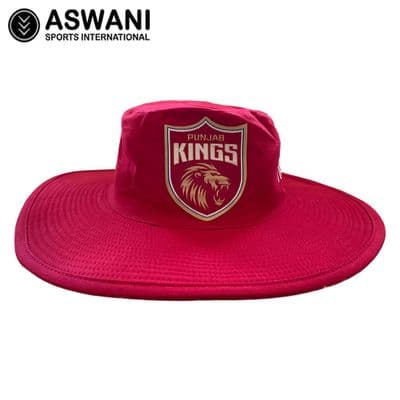 Punjab Kings Cricket Sun Hat, PBKS Player Edition, Tata IPL 2023