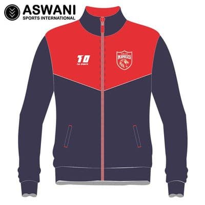 Punjab Kings Tracksuit Jacket, PBKS Player Edition, Vivo IPL 2021