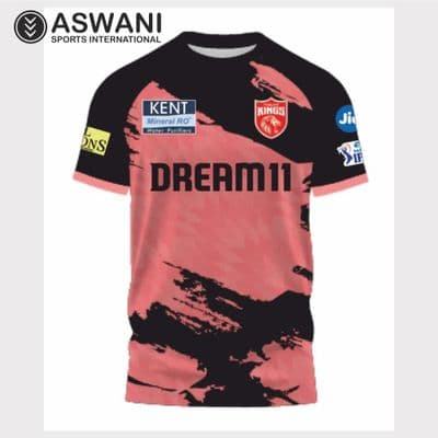 Punjab Kings Training Jersey, PBKS Mens Player Edition Shirt, Tata IPL 2025