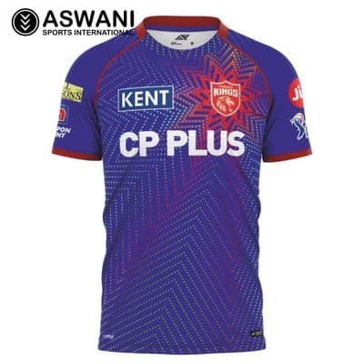 Punjab Kings Training Jersey, PBKS Mens Player Edition Shirt, Tata IPL 2026