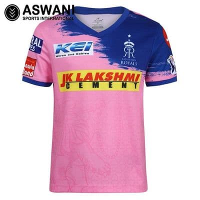 Rajasthan Royals Match Jersey, RR GIRLS Replica Shirt, Vivo IPL 2019