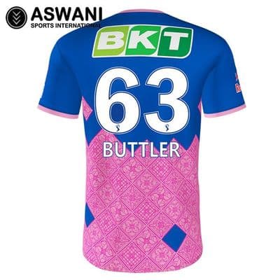 Rajasthan Royals Match Jersey, RR KIDS BUTTLER Replica Shirt, Vivo IPL 2021