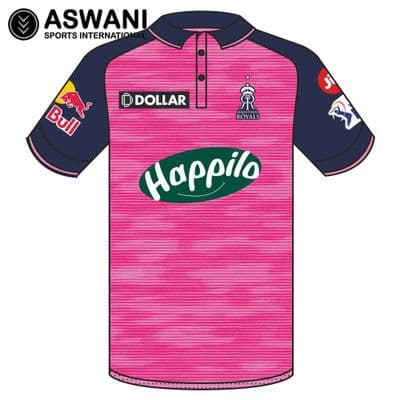 Rajasthan Royals Match Jersey, RR Kids Replica Shirt, Tata IPL 2022