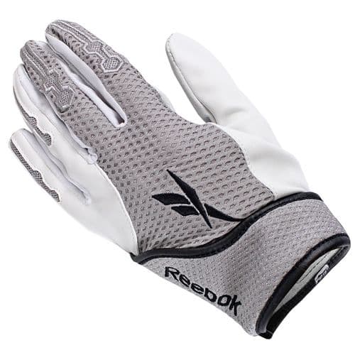 Reebok VR6000CL Baseball Batting Gloves White/Grey