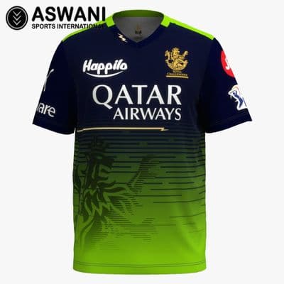 Royal Challengers Bangalore Match Jersey, RCB Mens LIMITED EDITION Replica Shirt, Tata IPL 2023