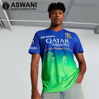 Royal Challengers Bangalore Match Jersey, RCB Mens LIMITED EDITION Replica Shirt, Tata IPL 2024