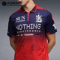 Royal Challengers Bangalore Match Jersey, RCB Mens Player Edition Shirt, Tata IPL 2026