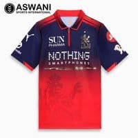 Royal Challengers Bangalore Match Jersey, RCB Mens Player Edition Shirt, Tata IPL 2026