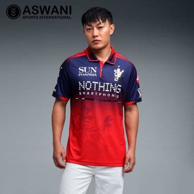 Royal Challengers Bangalore Match Jersey, RCB Mens Player Edition Shirt, Tata IPL 2026