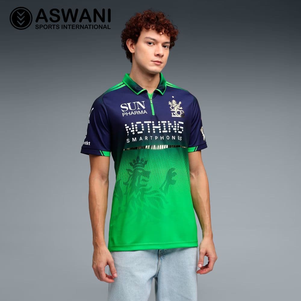 Royal Challengers Bangalore Match Jersey RCB Mens Player Edition Shirt ...