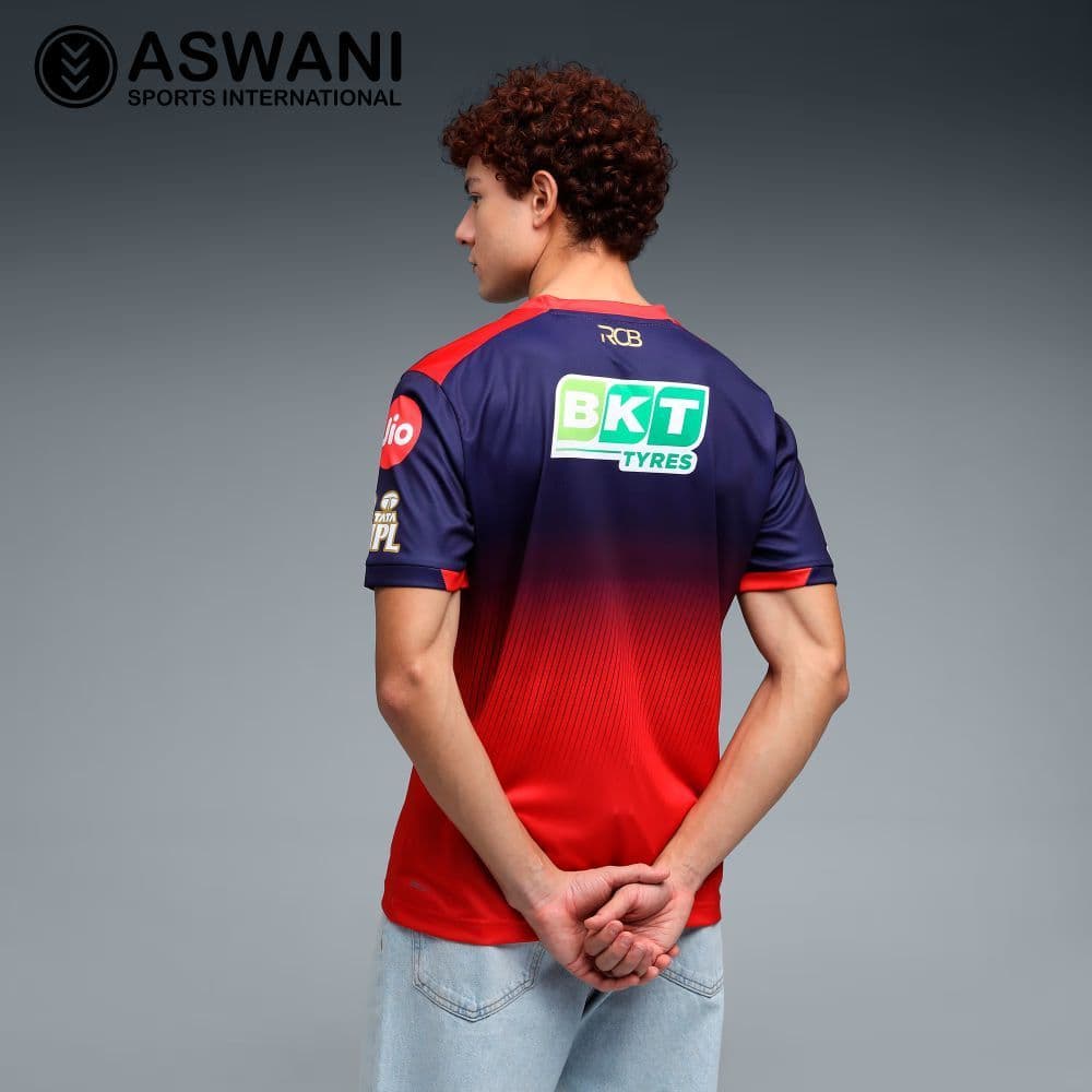 Royal Challengers Bangalore Match Jersey RCB Mens Replica Edition Shirt ...