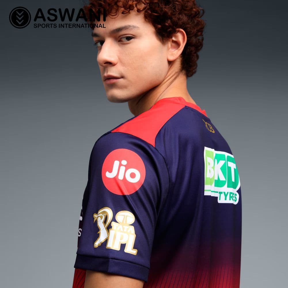 Royal Challengers Bangalore Match Jersey RCB Mens Replica Edition Shirt ...