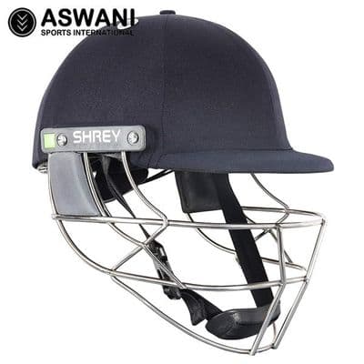 Shrey Koroyd Cricket Helmet,  Titanium Grill, Navy