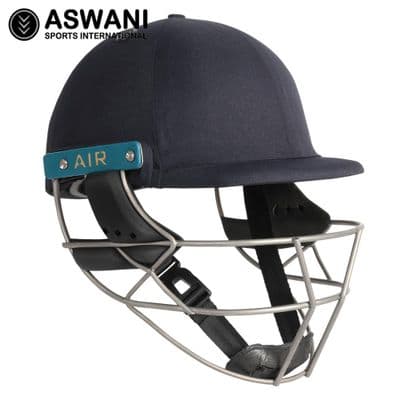 Shrey Masterclass Air 2.0 Cricket Helmet, Titanium Grill, Navy