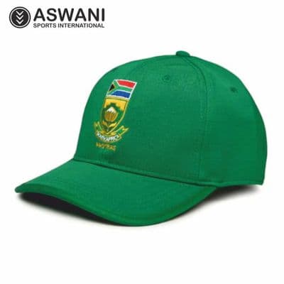 South Africa Cricket Match Cap, One Day ODI Proteas, Green