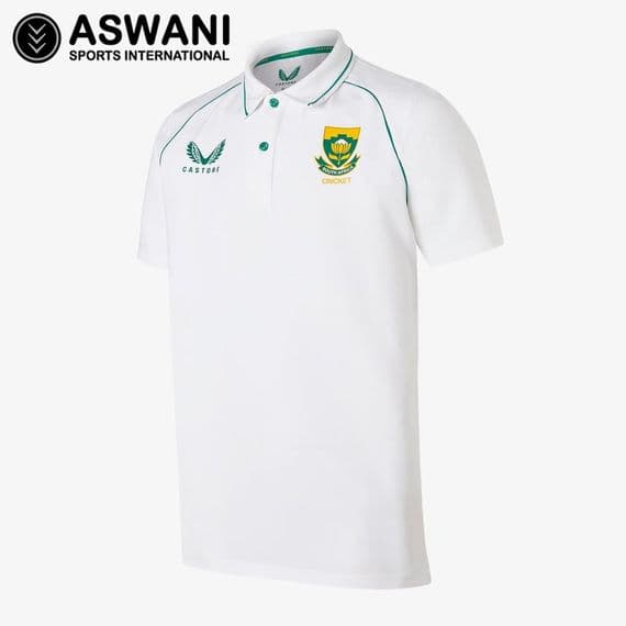 South Africa Cricket Test Match Jersey / Shirt, Castore Official 2022