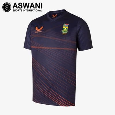 South Africa Cricket Training Shirt, Castore Official 2022