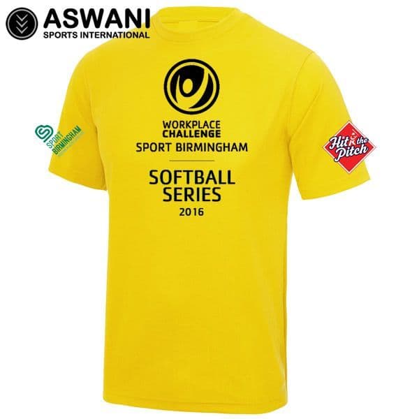 Sport Birmingham Workplace Challenge 2016 TShirt The Orbits