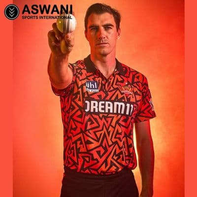 Sunrisers Hyderabad Match Jersey, SRH Replica Edition Shirt, Tata IPL 2024
