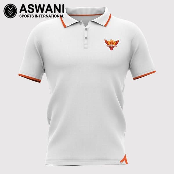 Sunrisers Hyderabad Polo Shirt SRH IPL Fan Edition