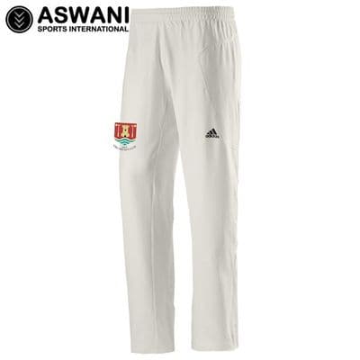 Usk Cricket Club Adidas Elite Playing Trousers, Adult