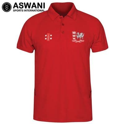 Wales Seniors Cricket Match Day Polo Shirt
