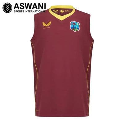 West Indies Cricket Sleeveless Sweater, Windies One Day ODI 2022