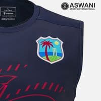 West Indies Cricket Training Vest, Mens Windies Player Edition Sleeveless Shirt 2025-2026