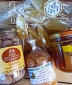 Bonbons fourrés au miel