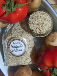 Mélange pour gratins