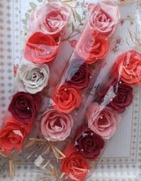 Rose pétales en lot