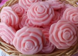 Savon en forme de rose