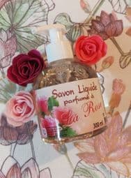 Savon liquide à la rose