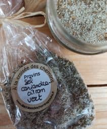 Sel coriandre-citron vert