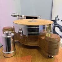 Acoustic Solid - Wood Round MPX Turntable | Audio Emotion | Preowned
