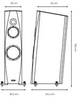 Albedo Agadia Helmholine Loudspeakers - Pair | Audio Emotion