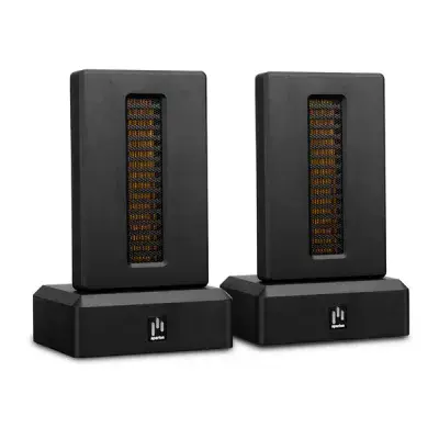 Aperion Audio High Sensitivity Dual Firing AMT Ribbon Super Tweeter Speaker Pair - Stealth Black