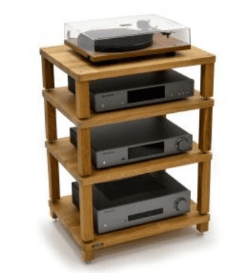 Atacama Apollo Podium 6 Dark Oak HiFi Rack