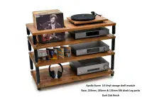 Atacama Apollo Storm 10 HiFi/AV Rack - Dark Oak | Audio Emotion