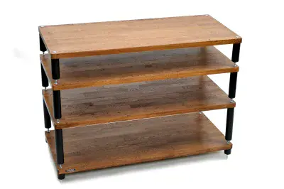 Atacama Apollo Storm 10 HiFi/AV Rack - Dark Oak