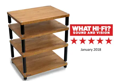 Atacama Apollo Storm 6 Dark Oak HiFi Rack