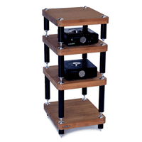 Atacama Evoque Eco 35/40 Compact Dark Bamboo HiFi Rack | Audio Emotion