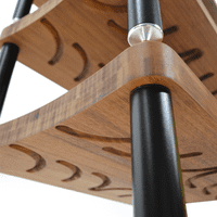 Atacama Evoque Eco 60-40 SE2 Dark Finish Bamboo Rack | Audio Emotion