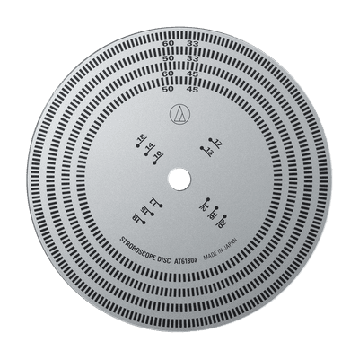 Audio Technica AT6180a Stroboscopic Disc
