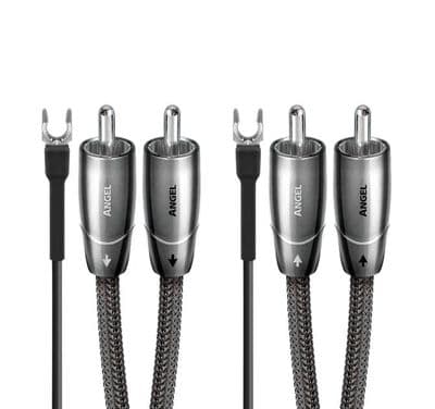 AudioQuest Angel Turntable Cable - RCA-RCA - 1.2m