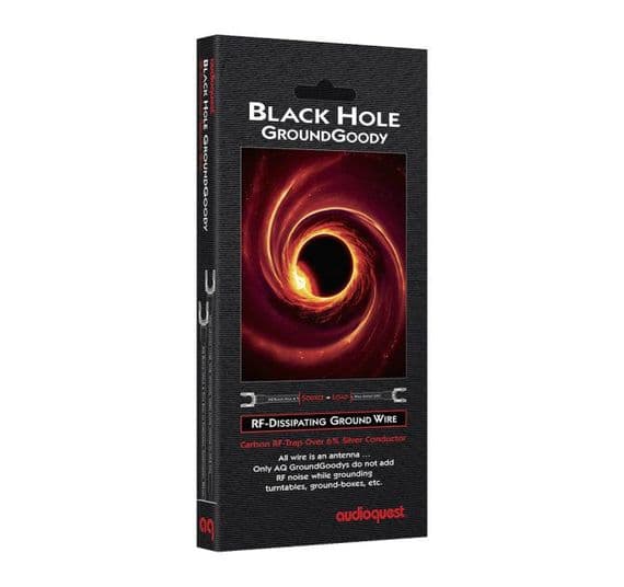 AudioQuest Black Hole GroundGoody RF-Dissipating Ground Wire | Audio Emotion