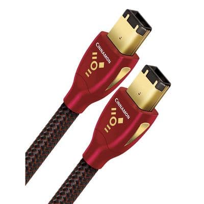 AudioQuest Cinnamon FireWire 1.5m Cable (6 Pin > 9 Pin)